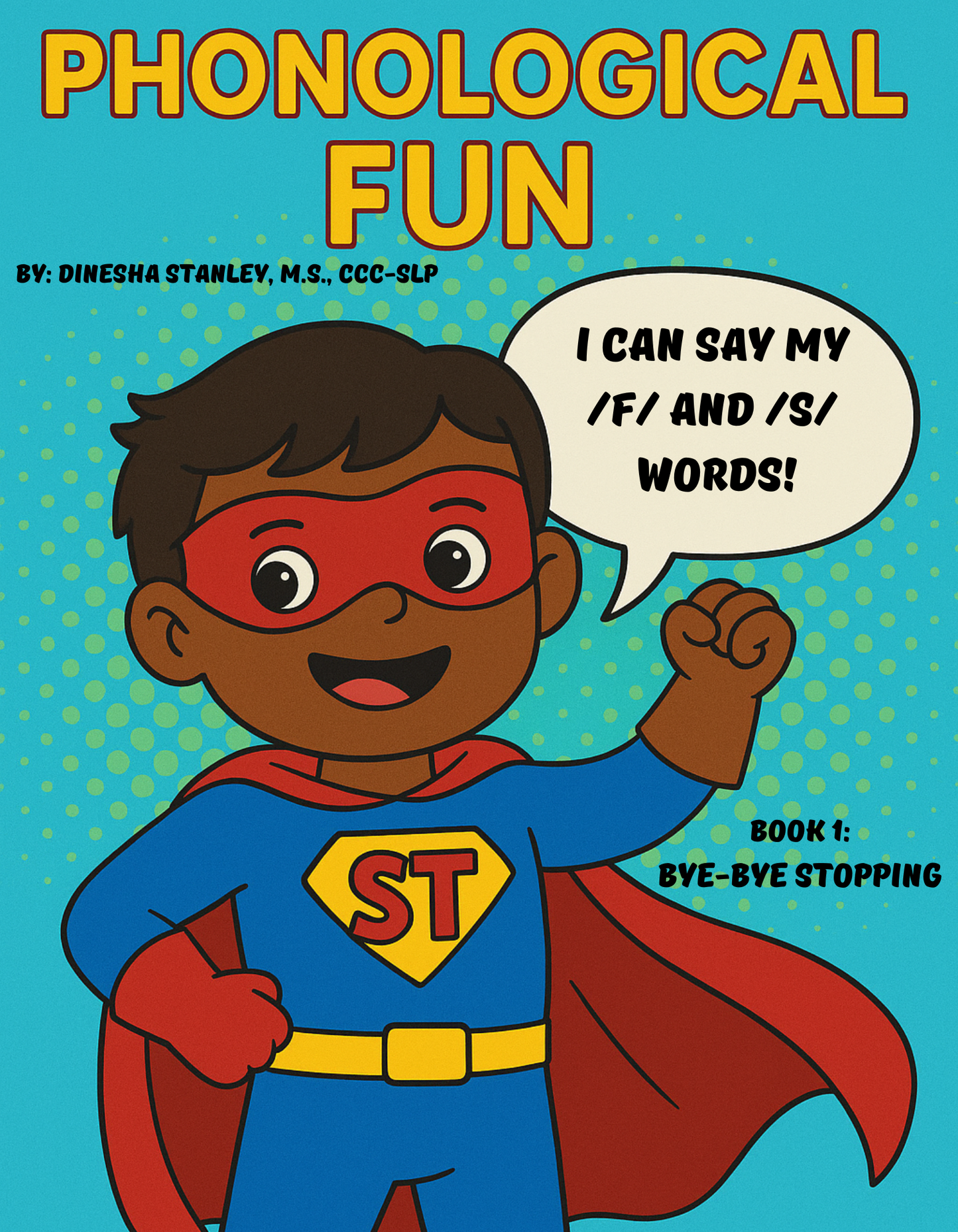 Phonological Process Coloring Book - Stopping