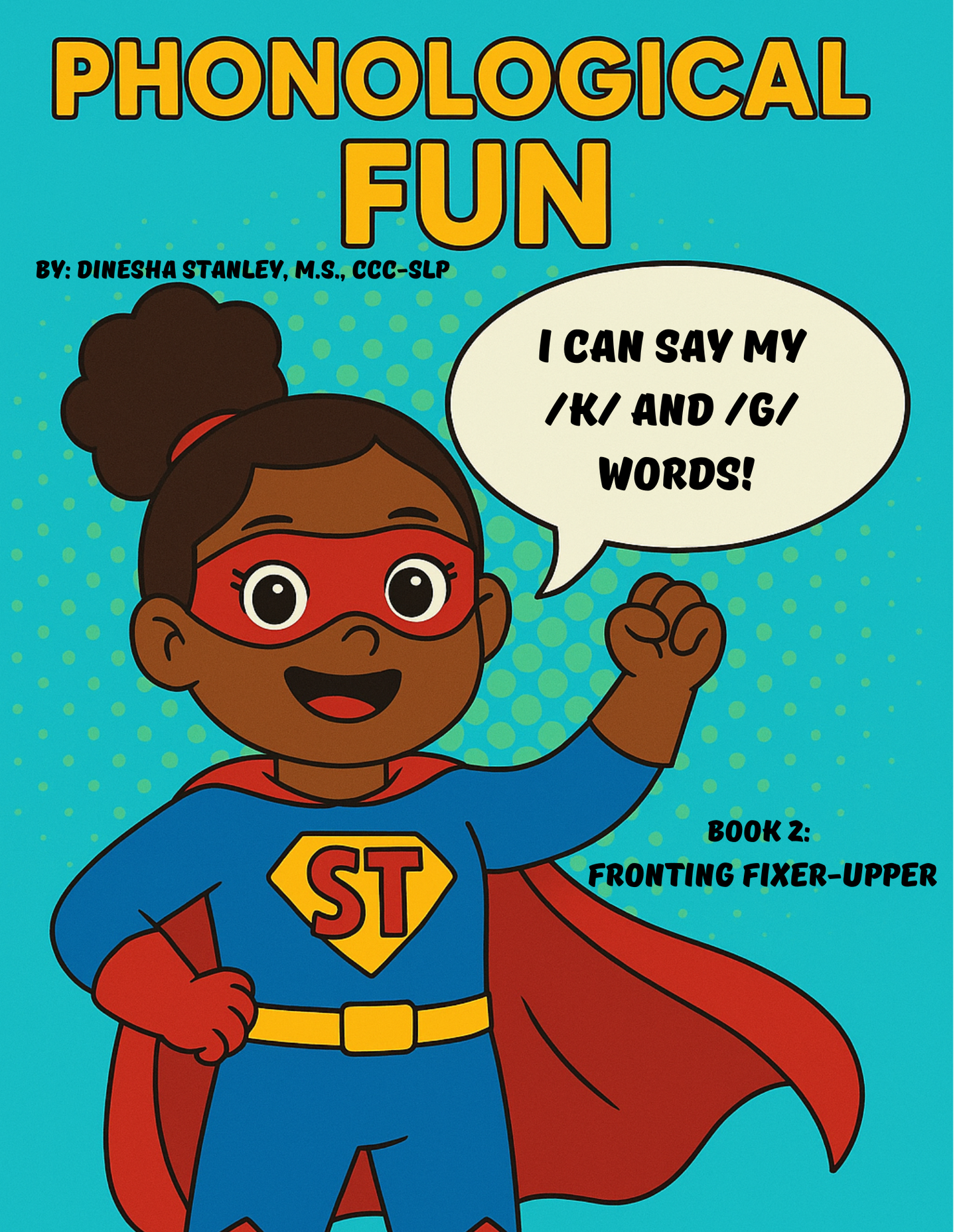 Phonological Process Coloring Book - Fronting