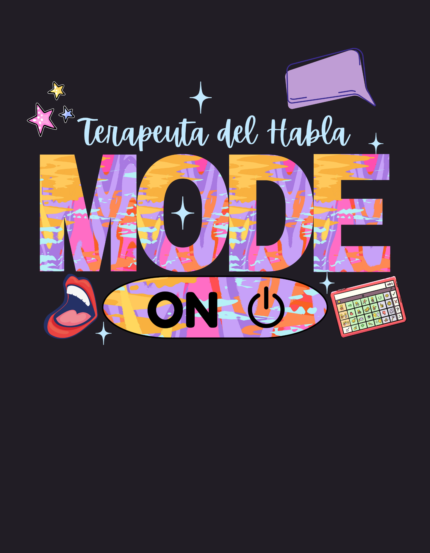 Speech Mode On T-shirt