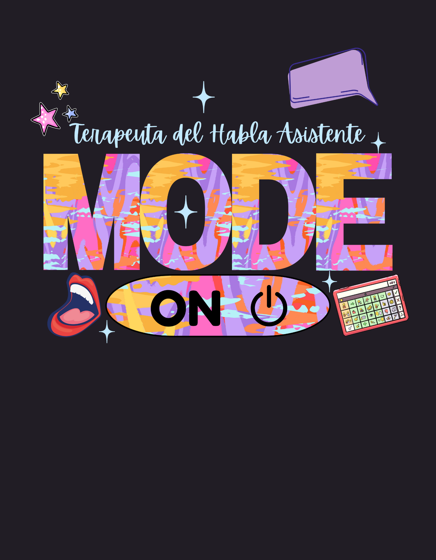 Speech Mode On T-shirt